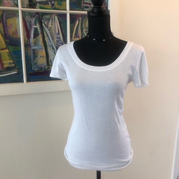 Michael Stars scoop neck tee - Picture 2 of 4